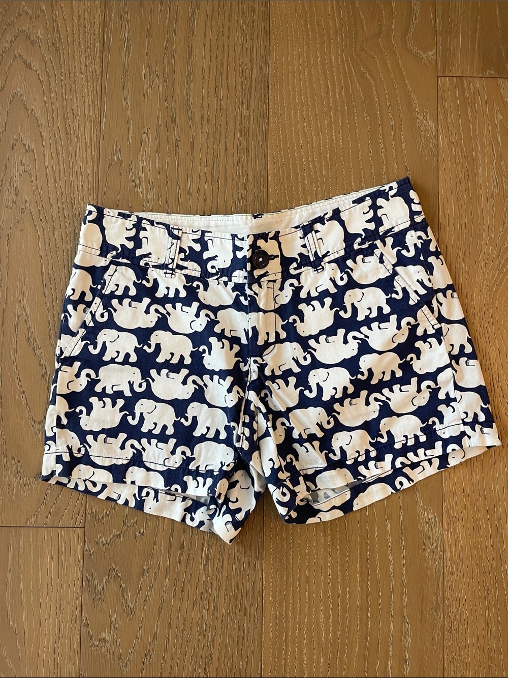 Lilly Pulitzer Shorts | Lilly Pulitzer Callahan Shorts Navy & White Size 0